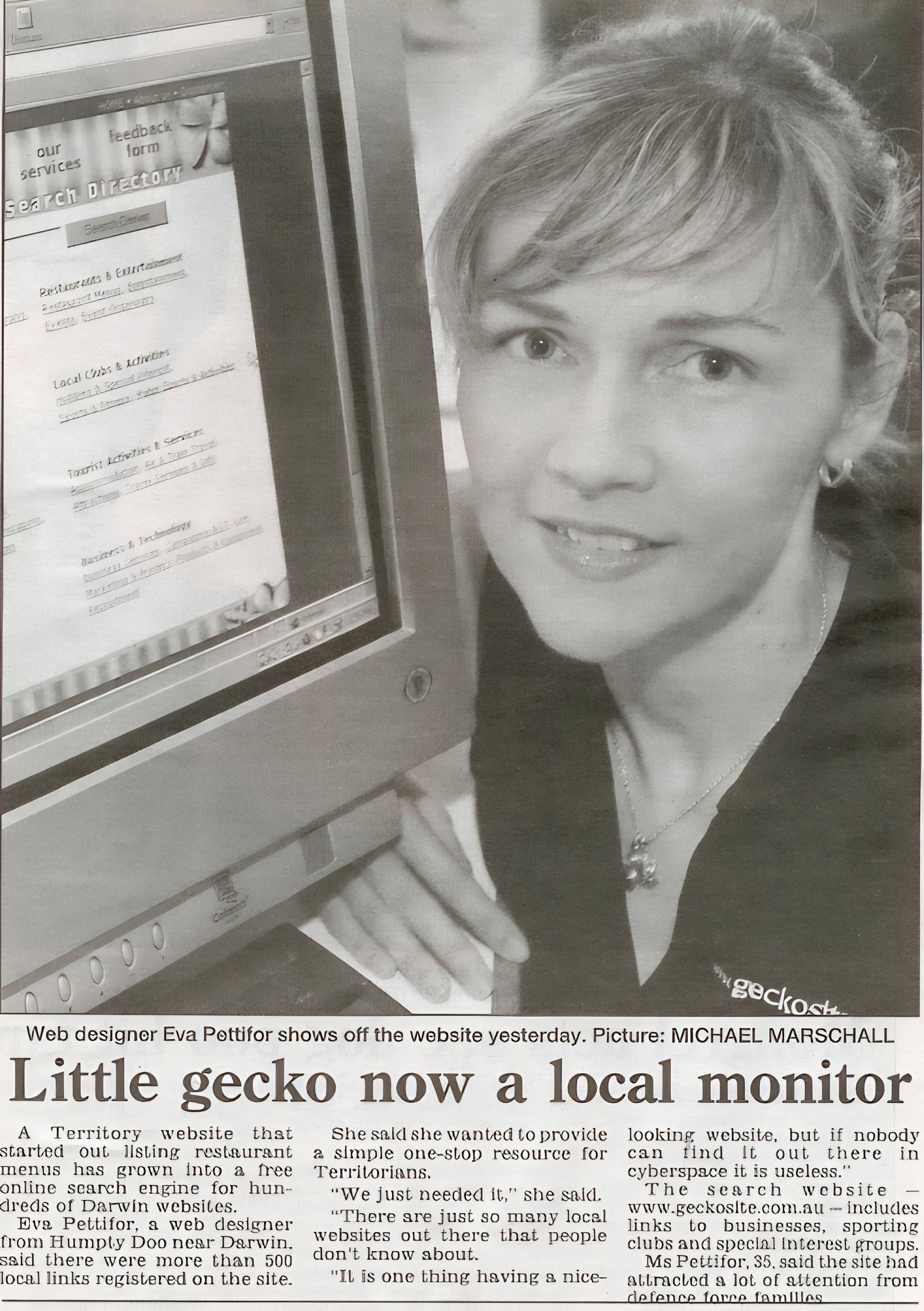 NT News Story on Darwin Web Design