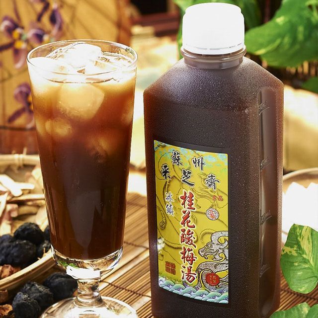 【蘇州采芝齋】冰鎮桂花酸梅湯 (920ml/瓶) 團購優惠15瓶免運