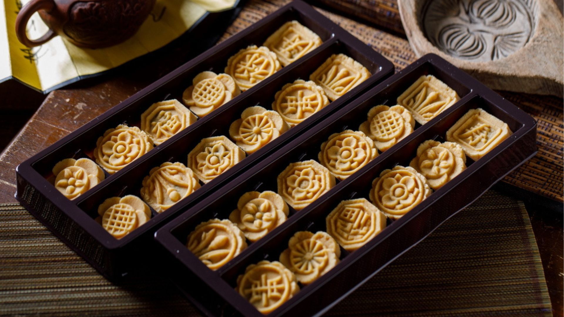 【蘇州采芝齋】綠豆糕禮盒 (240g / 24顆/盒)