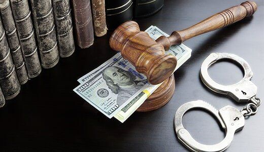 Gavel and Handcuffs — Bail Bonds Tulsa in Tulsa, OK