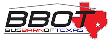 A logo for a company called bbot busbarn of texas.