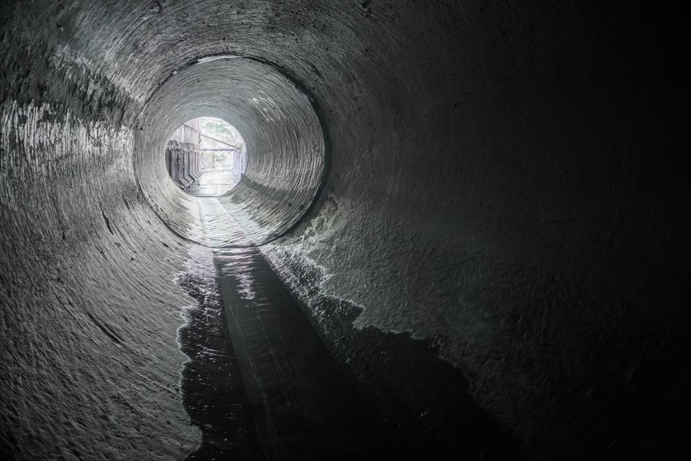 Cylindrical Concrete Tunnel — Mi Plumber Wagga Wagga in Lake Albert, NSW