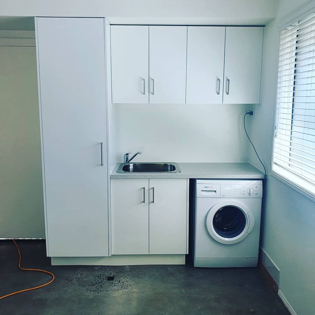 A completed renovated laundry— Origin Plumbing & Gas in Tuckurimba, NSW
