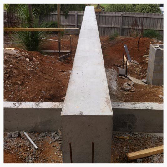 View of Concrete Walls