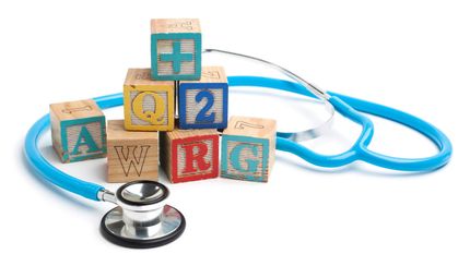 Health Treatment — Stethoscope and Wooden Alphabet Blocks in Bedford, NH