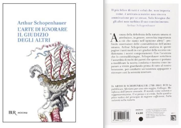 Libro, Arthur Schopenhauer, Capelli Roberto, Psicologo Psicoterapeuta, Casalecchio di Reno, Bologna