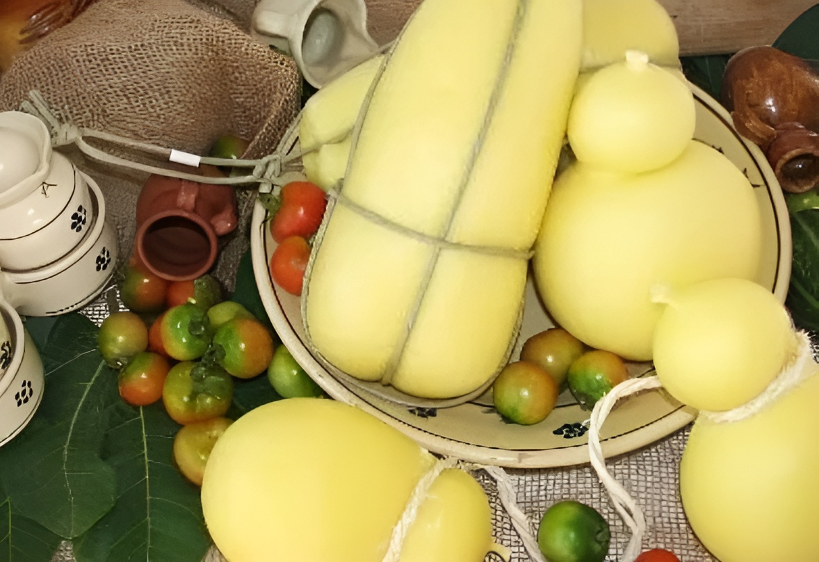 Caciocavallo del caseificio Artelat