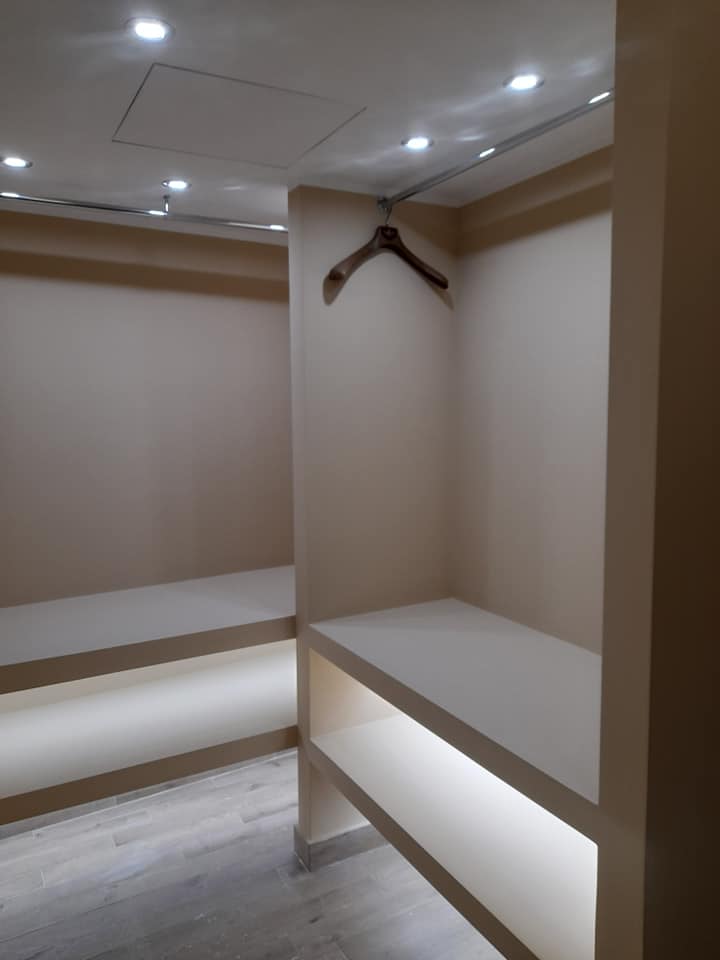 guardaroba in cartongesso