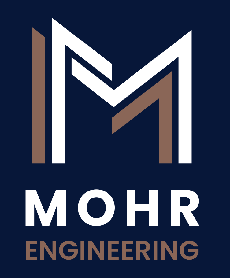 A logo for a company called Mohr Engineering