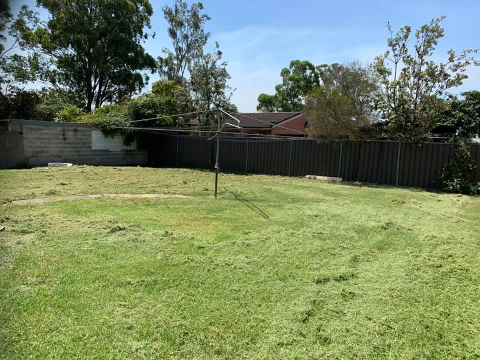 After grass mowing | Emu Heights, NSW | Penrith Valley Garden Care