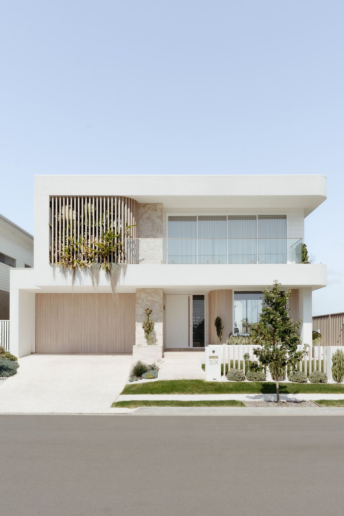 A Hallway with White Walls — SDC Building Design In Kiama, NSW