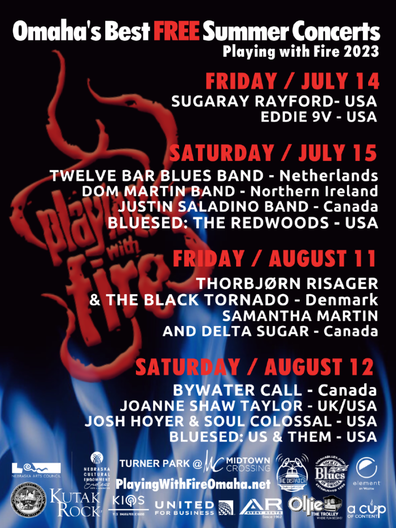 Poster for Omaha's Best FREE Summer Concerts 