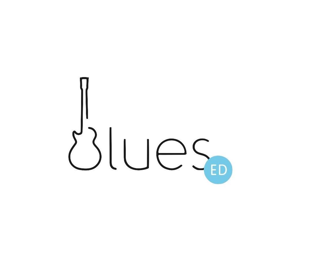 A logo for blues ed