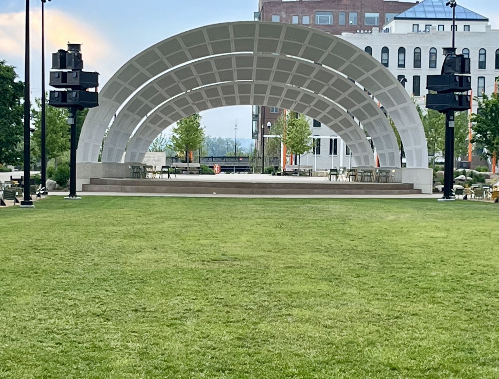 PwF 2024 - Venue Performance Pavilion at the Gene Leahy Mall