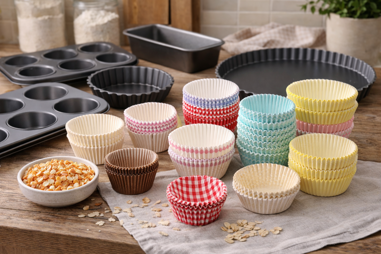 Pirottini per cupcake e muffin