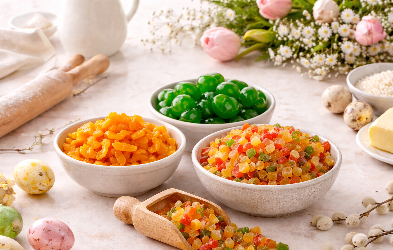 Frutta candita Pasqua