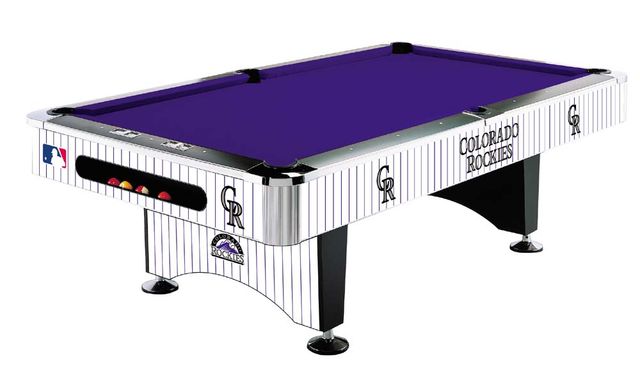 Best Quality Billiards Has MLB Licensed Pool Tables including the Colorado  Rockies 303-233-2557