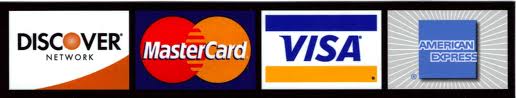 Major Credit Cards Accepted at BQB