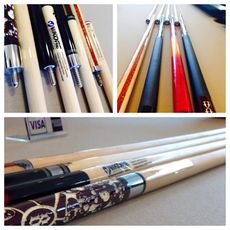 Denver's best selection of new pool cues at Best Quality Billiards