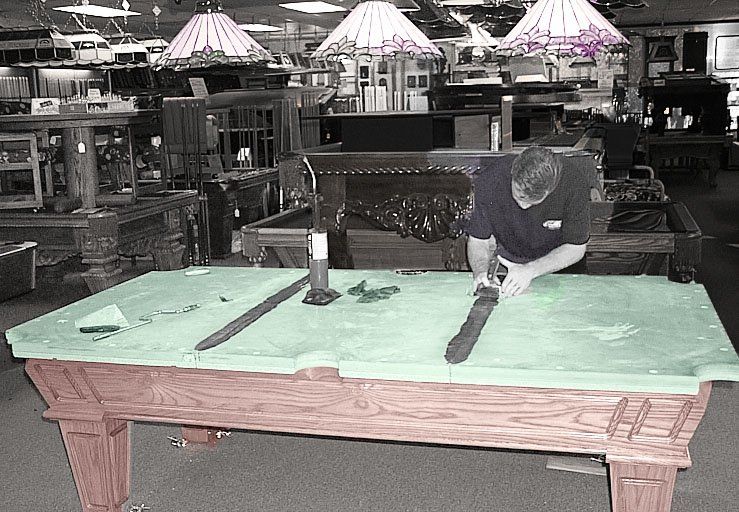 Pool Table Service -We move, recover & repair!