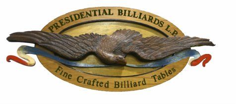 Presidential Billiards Pool Table Logo