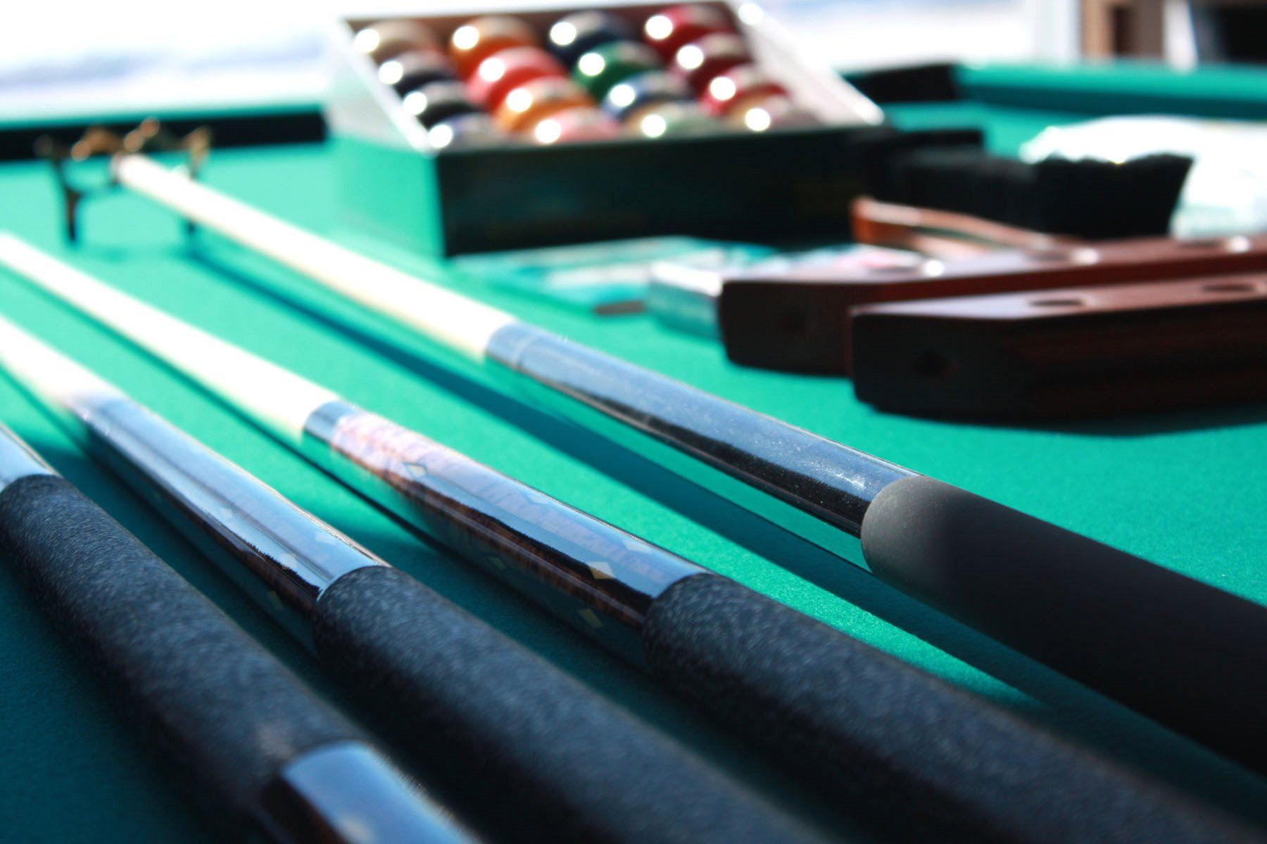 Pool Cues and Pool Balls at Colorado's Best Quality Billiards