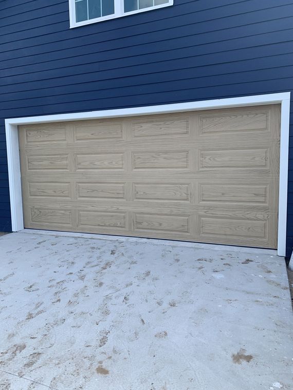 Stunning Wooden Garage Door