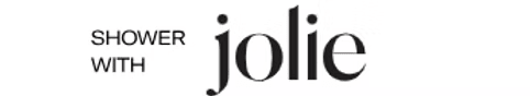 Shower with jolie logo.