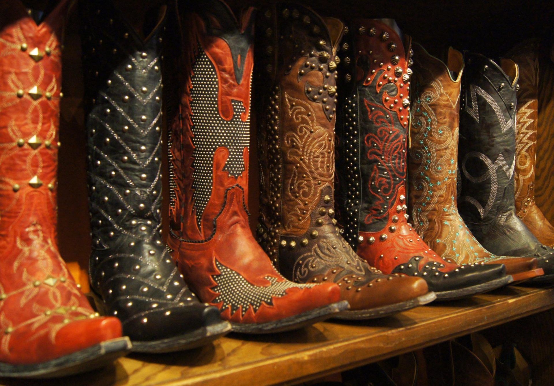 Different Design Of Boots — Galesburg, MI — The Western Breed