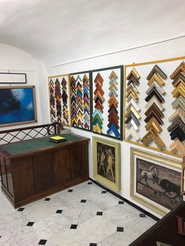 creazioni cornici artigianali Mimmo cornici Genova