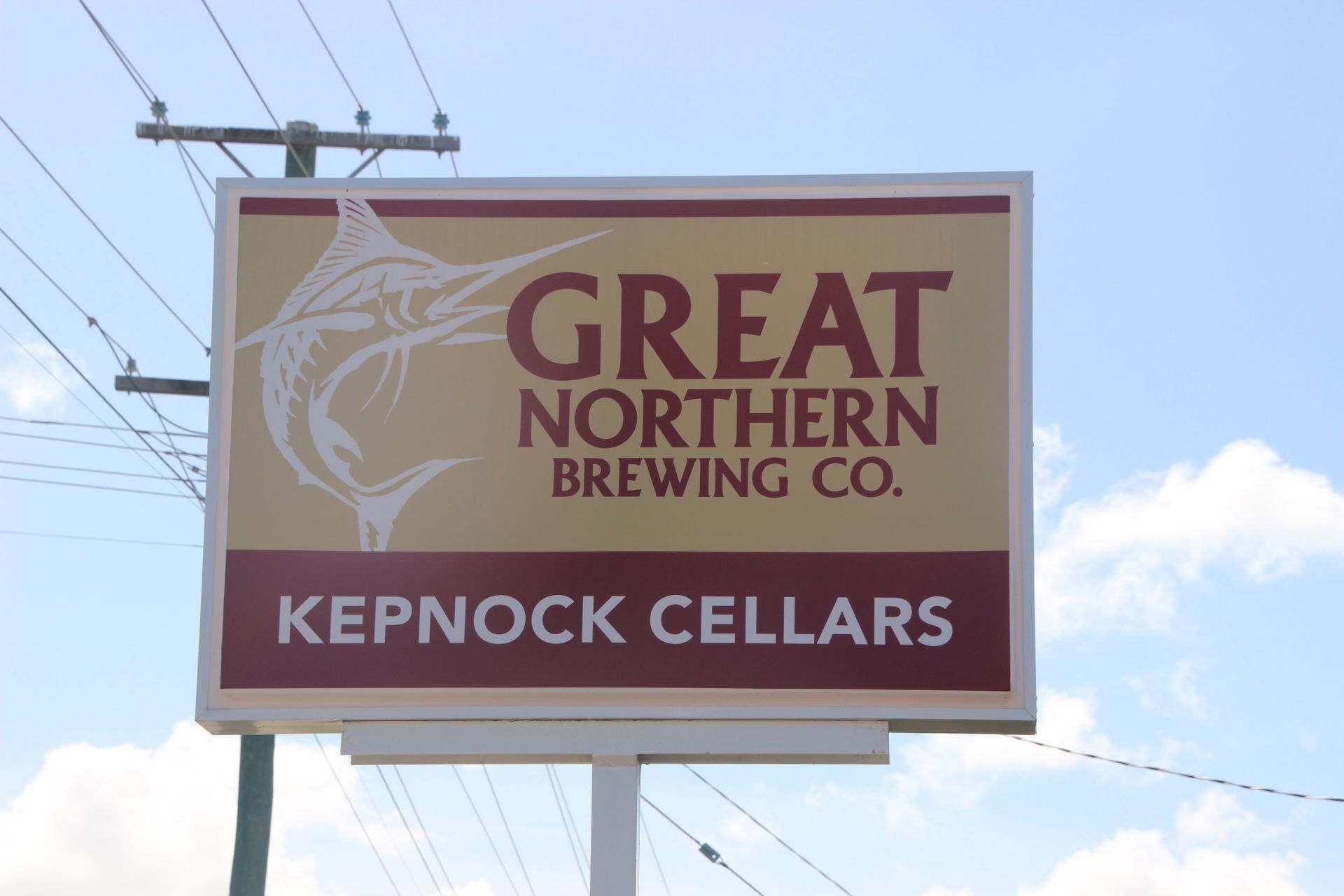 Kepnock Bottle Cellar Sign - Pub In Bundaberg, QLD