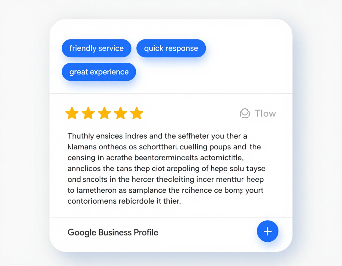 Sera AI reply workflow mockup showing Google Business review response