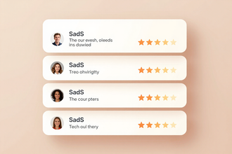Growing review feed