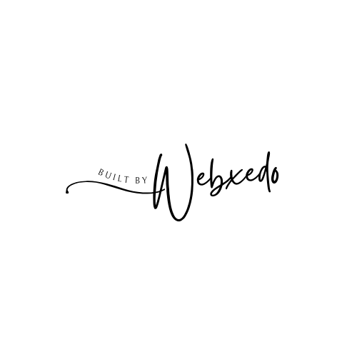It is a logo for a company called webxedo built by webxedo.