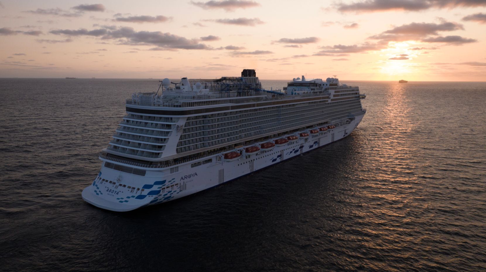 AROYA Cruise ship sailing the Red Sea from Jeddah
