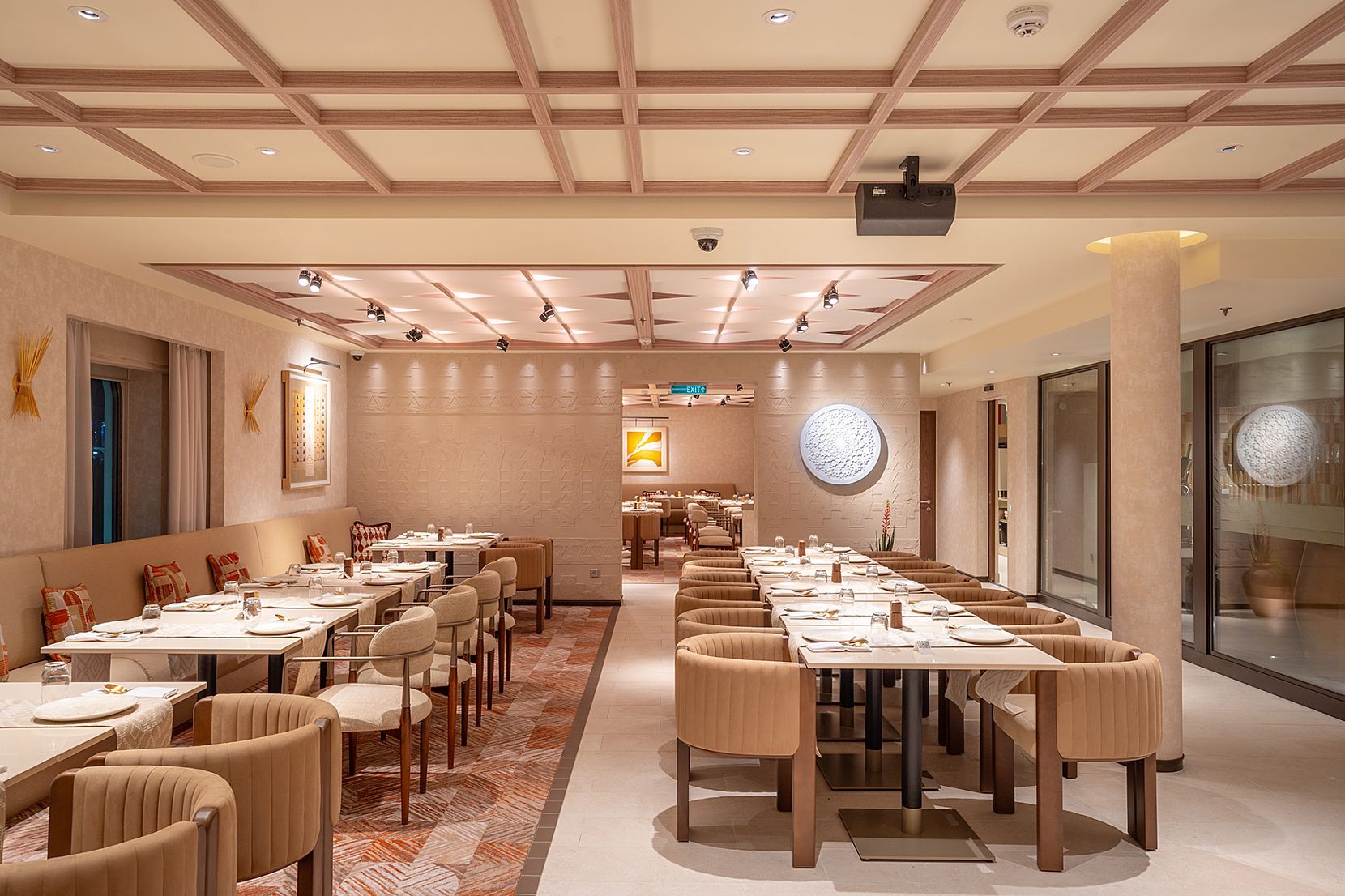IRTH restaurant onboard AROYA Cruises - first Saudi restaurant at sea