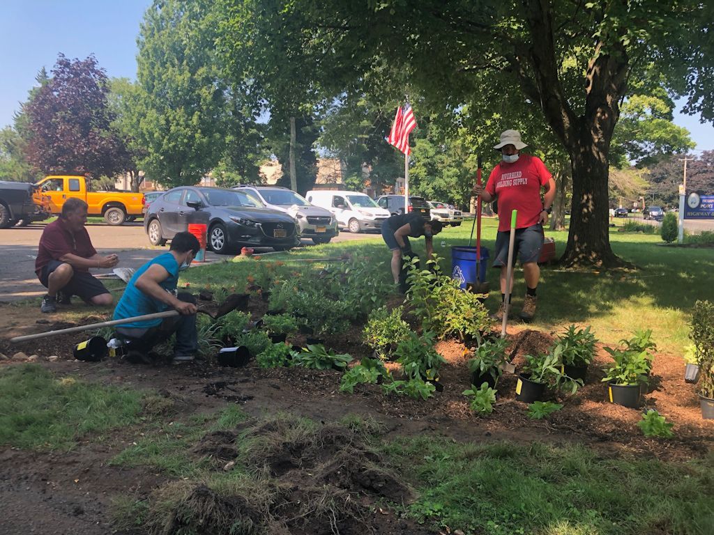 Suffolk County Soil and Water Conservation District staff contribute expertise