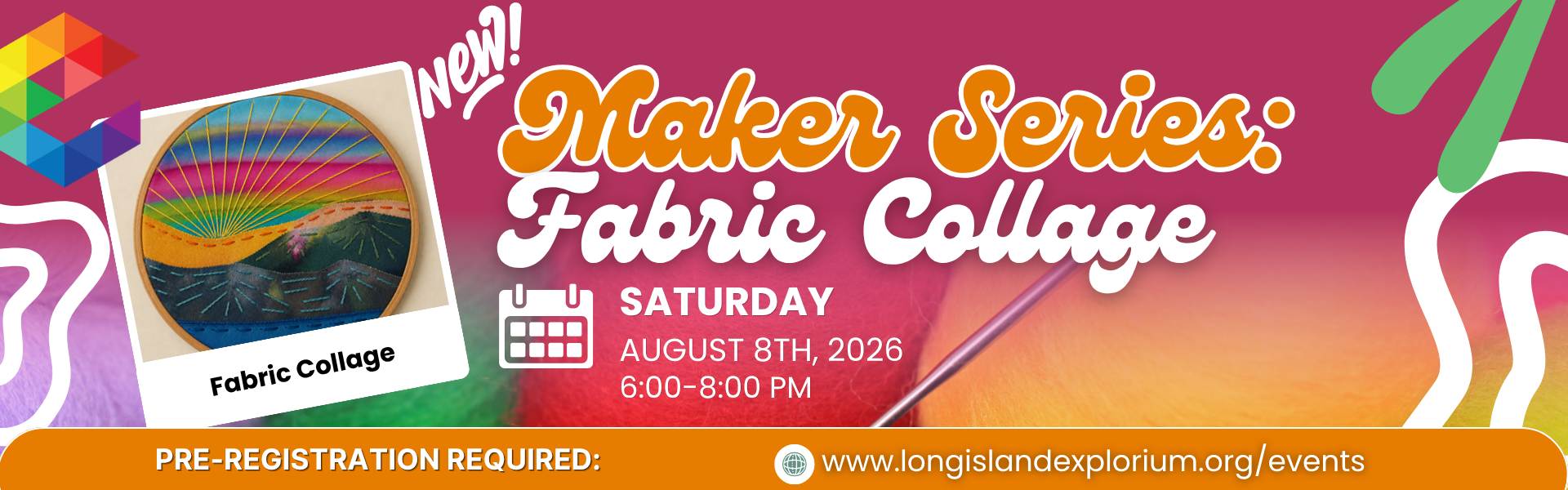 Fabric Collage: Sewing & Embroidery