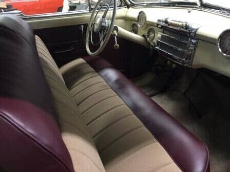 Interior of a vintage car — Customized upholstery services in Moorestown, NJ