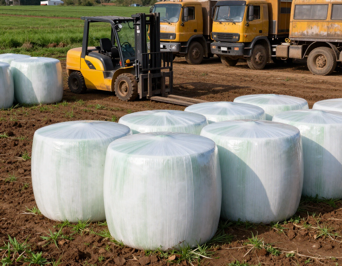 Silopack de forraje tecnificado para ganado