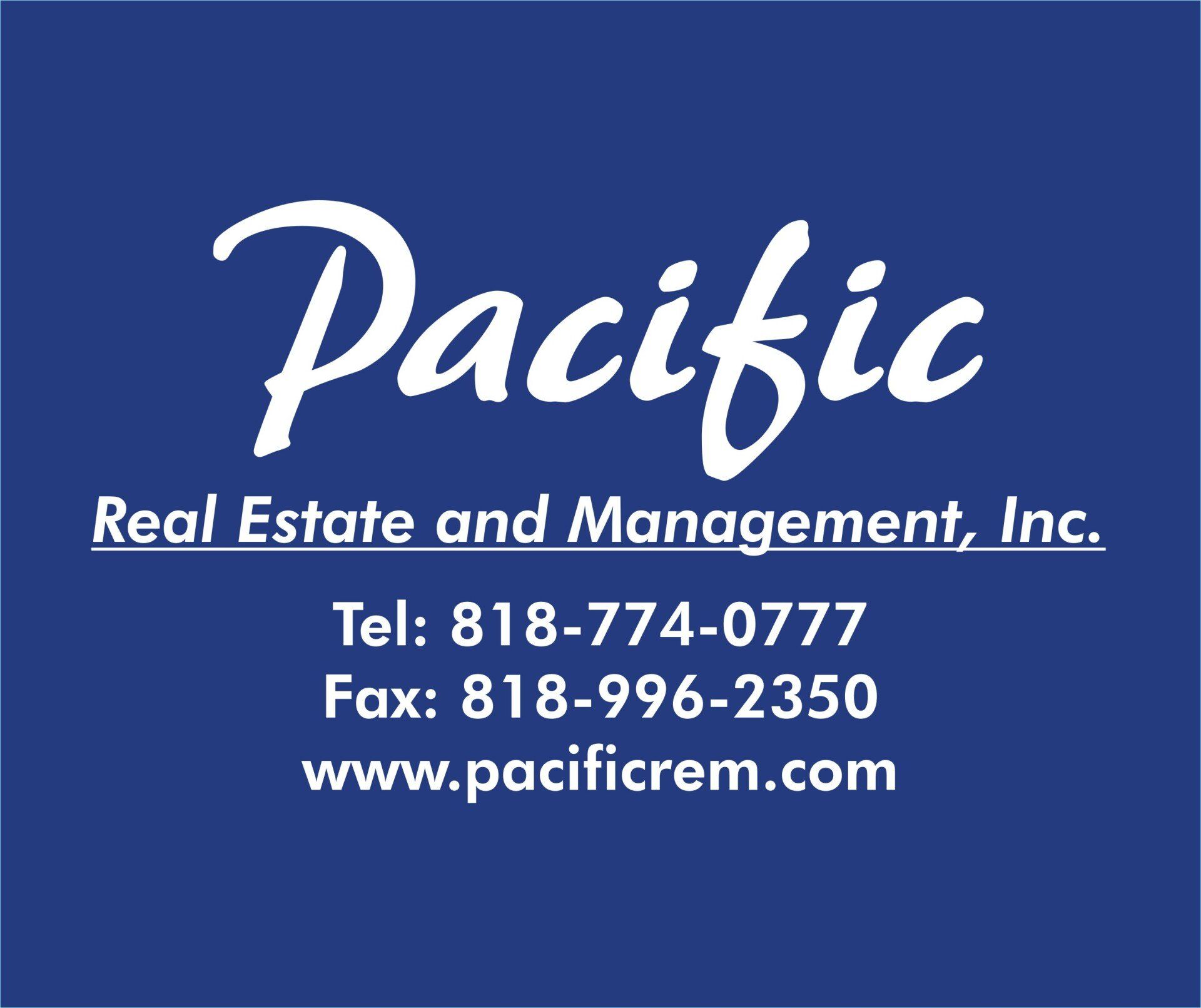 Pacific Real Estate and Management, Inc. Owner Portal