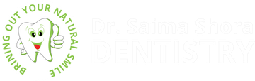 Dr. Saima Shora Dentistry Logo-White