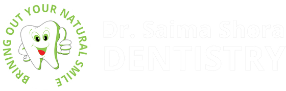 Dr. Saima Shora Dentistry Logo-White