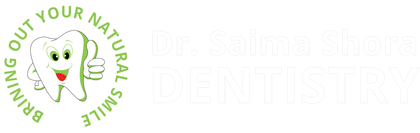 Dr. Saima Shora Dentistry Logo-White