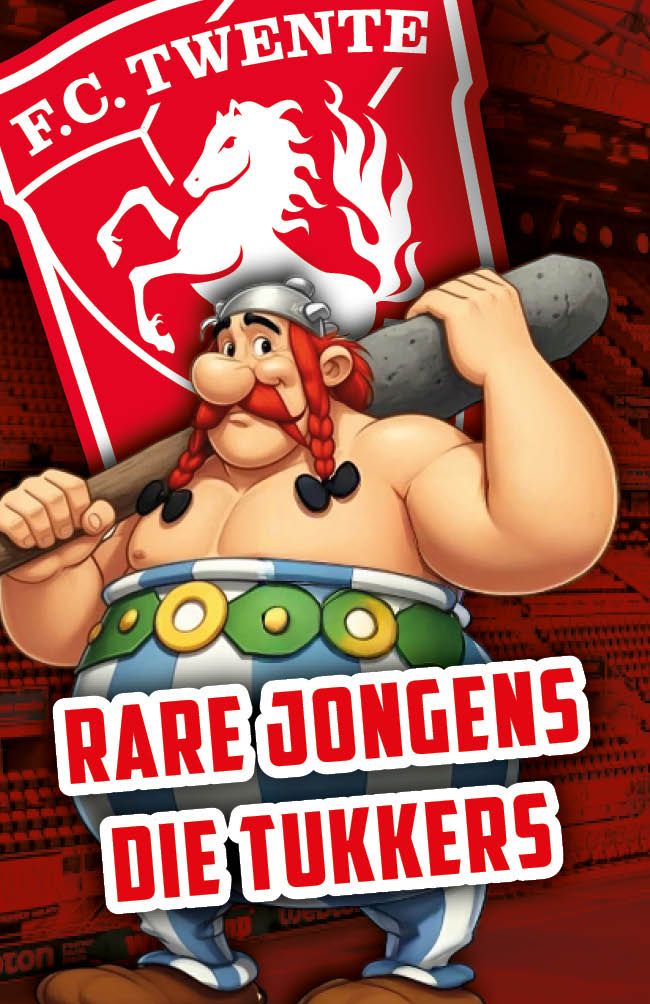 FC Twente stickers (Obelix) 10 stuks