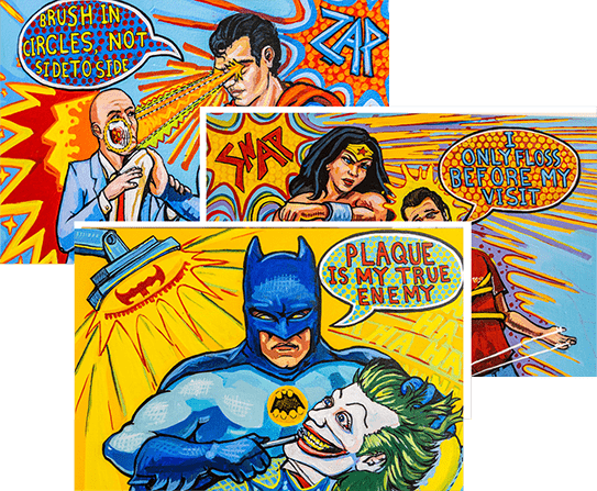 Superhero Collage