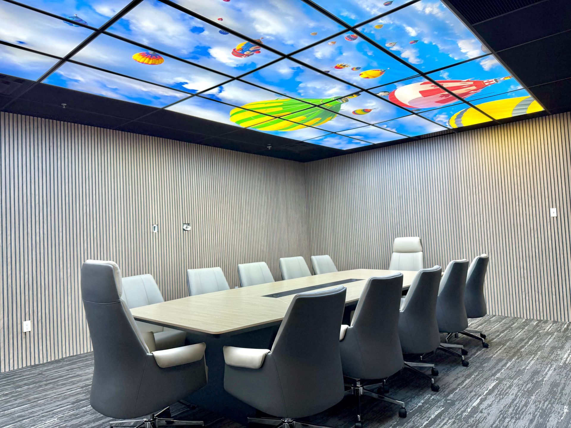 Photo showing a conference room