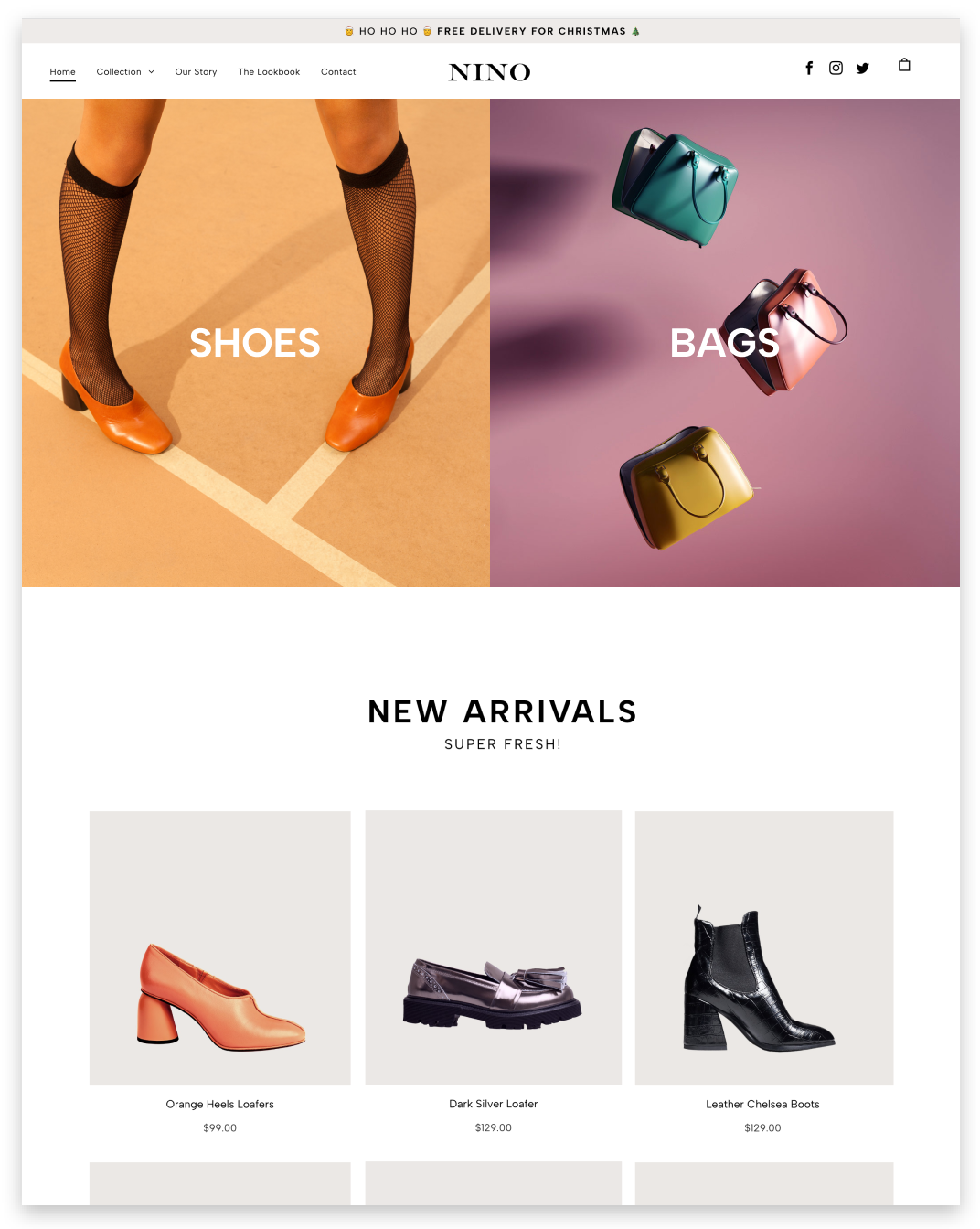 orange and purple palette