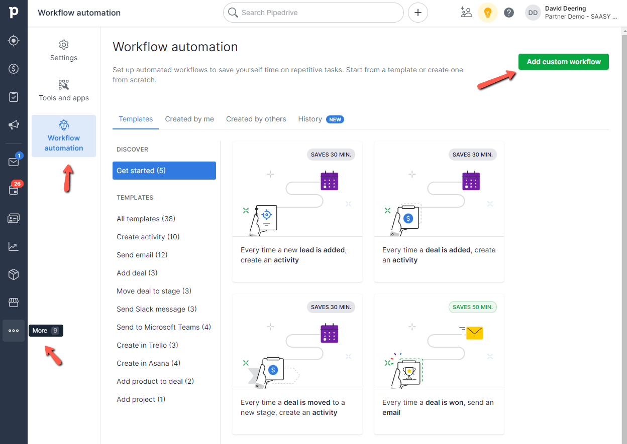 pipedrive Automations