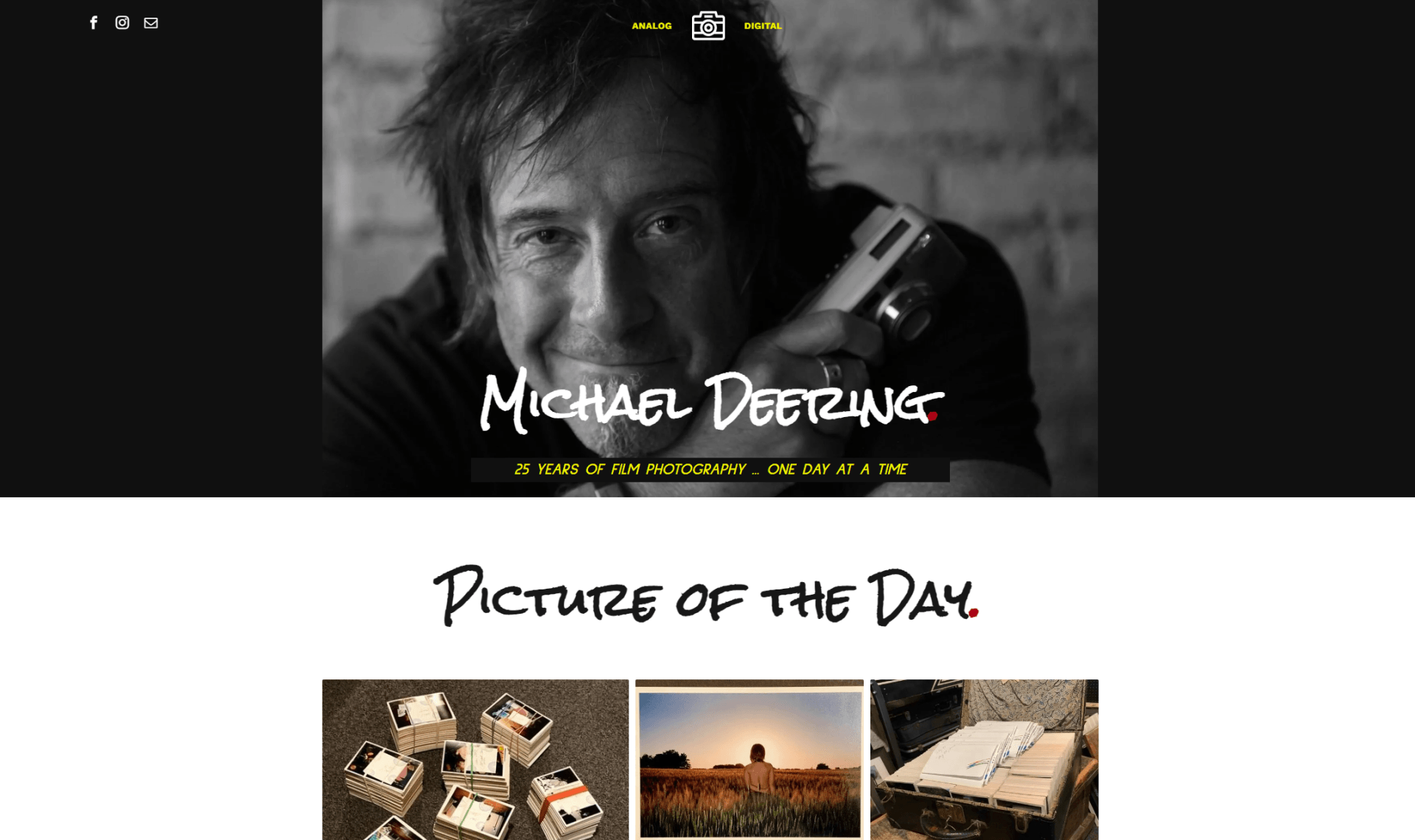 website design and development - michael deering